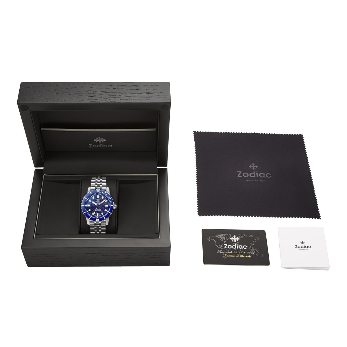 Zodiac Super Sea Wolf Compression Diver | Ref. ZO9312 | Lapis Lazuli Stone Dial