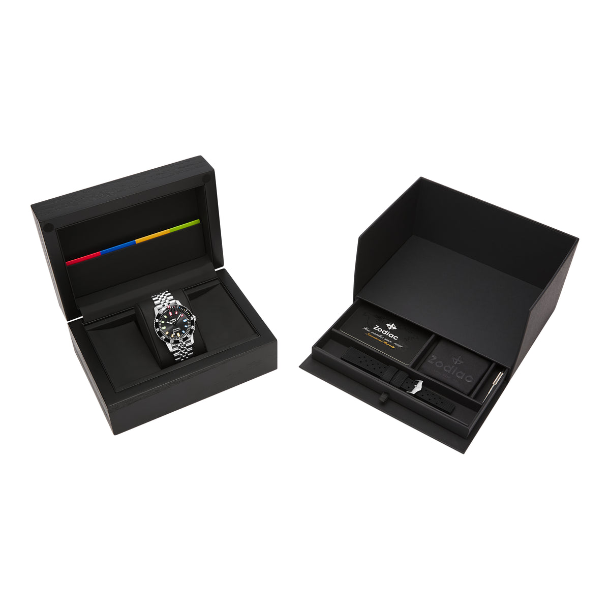 Zodiac Super Sea Wolf Compression Diver II Stainless Steel | Ref. ZO9311 | eBay Limited Edition