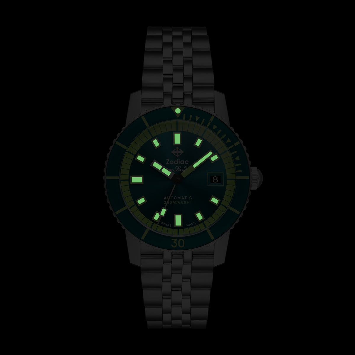 Zodiac Super Sea Wolf Compression Diver II | Ref. ZO9310 | "Pineapple"