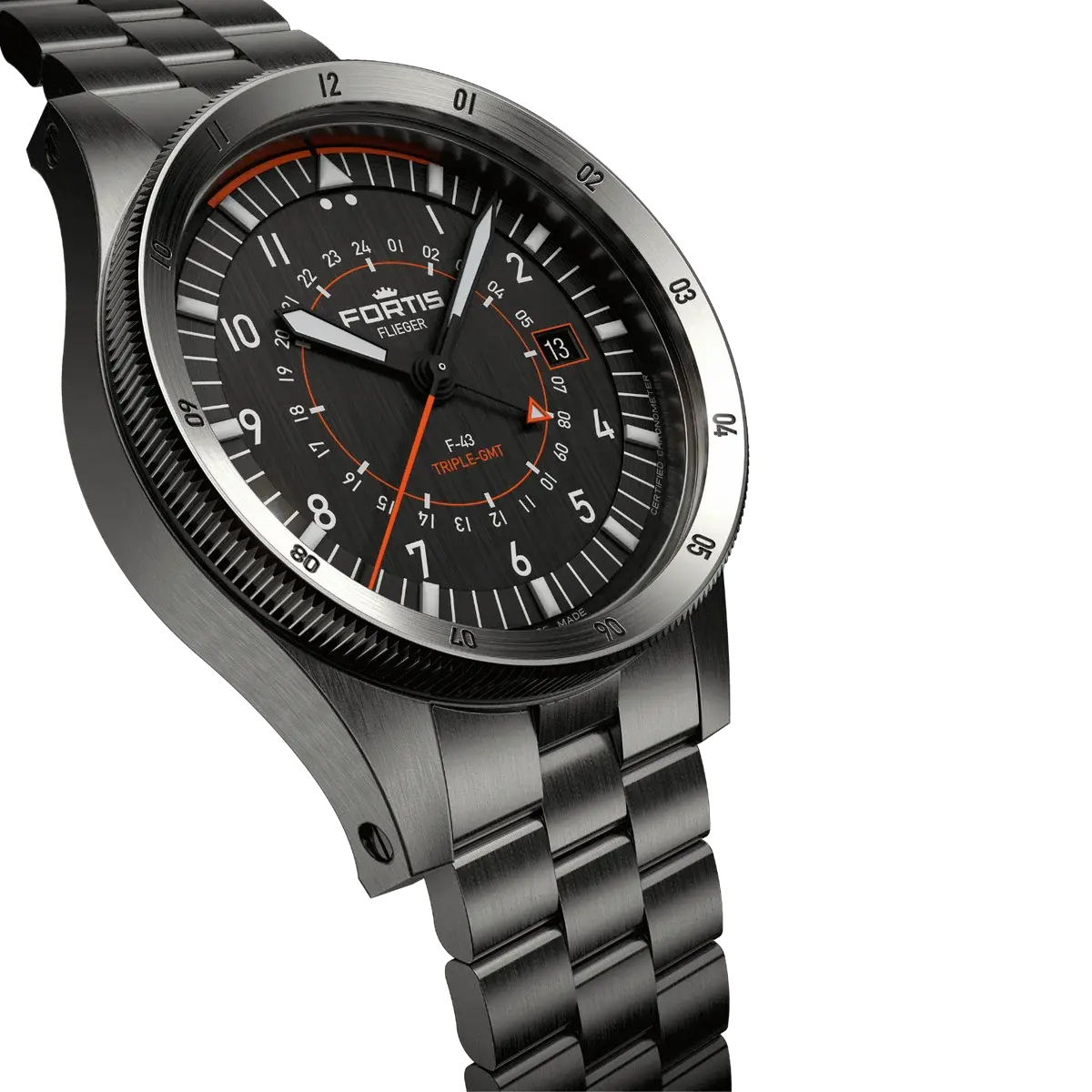 Fortis | Flieger F-43 Triple-GMT "Original" | F4260000
