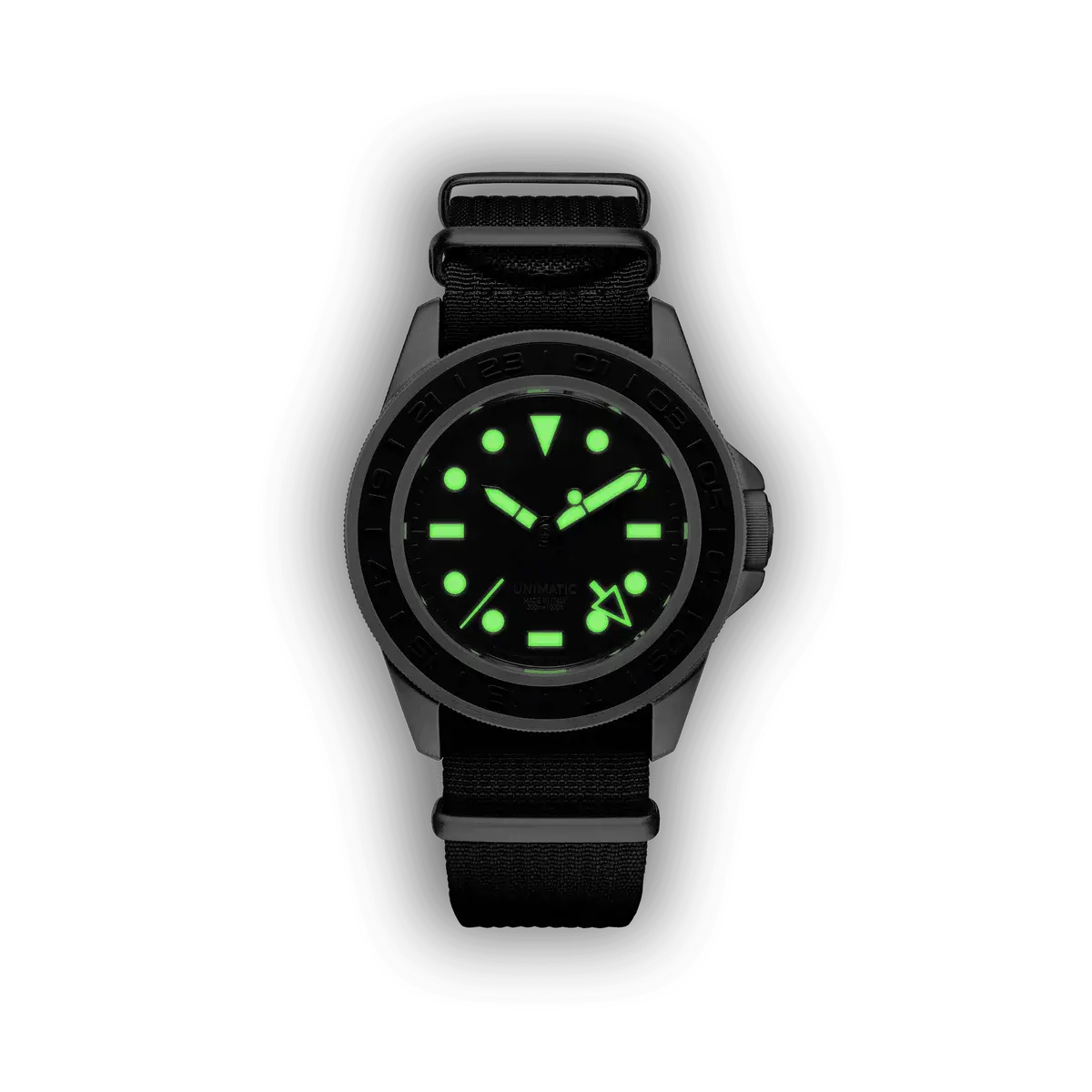 Unimatic | Modello Uno Limited Edition (Black) | UWK-U1-GMT-AEB