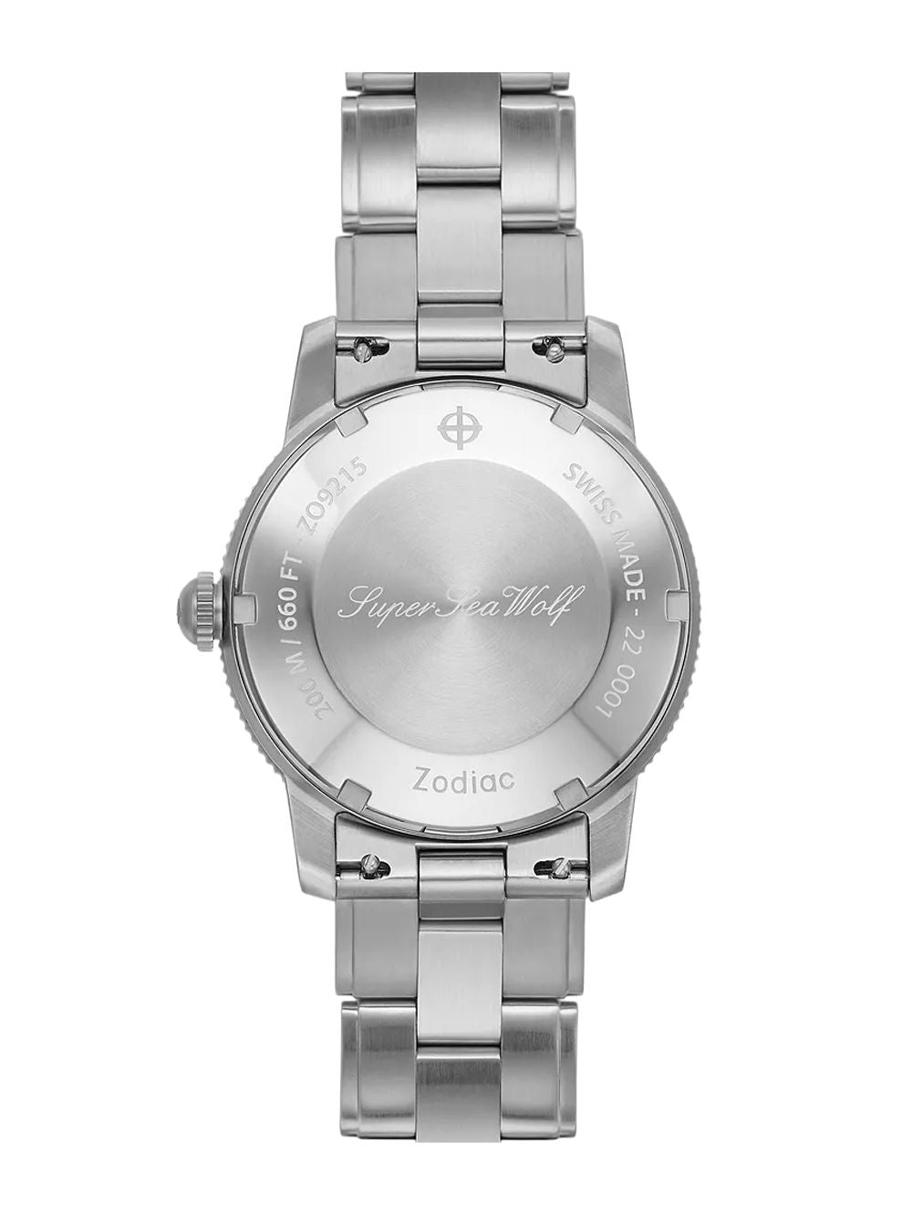 Zodiac Super Sea Wolf Skin Diver Stainless Steel | Ref ZO9215