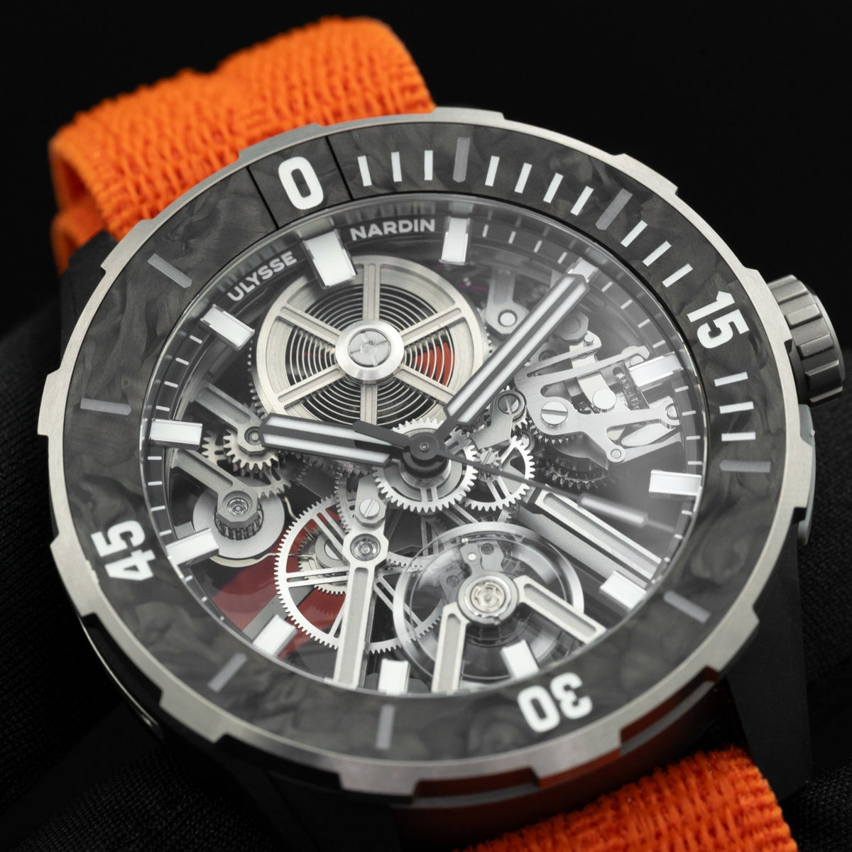 Ulysse Nardin Diver Air 44mm | 37431702A/0A | Openworked | Brand New14