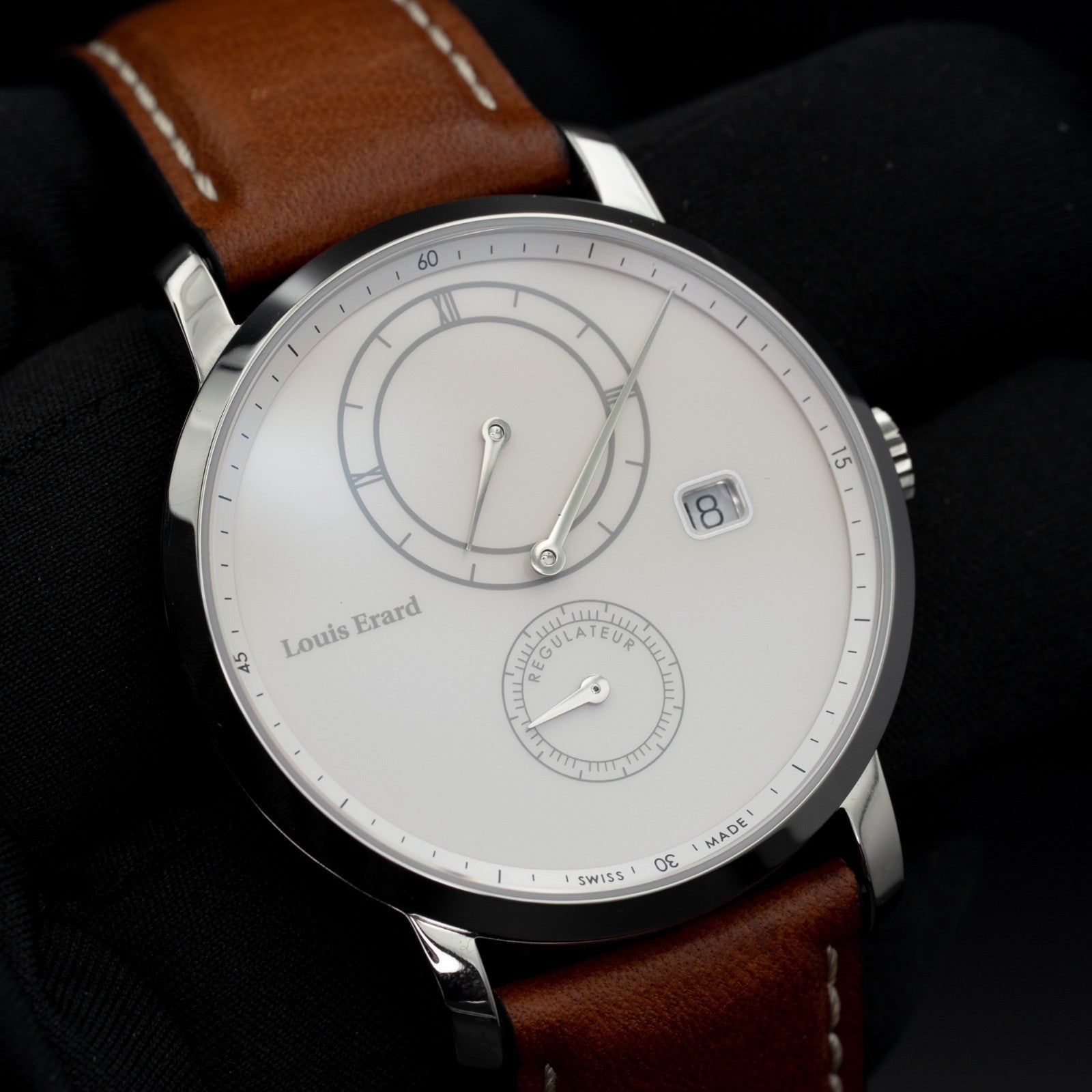 Louis Erard Excellence Regulator 86236AA21 Box and papers Limited