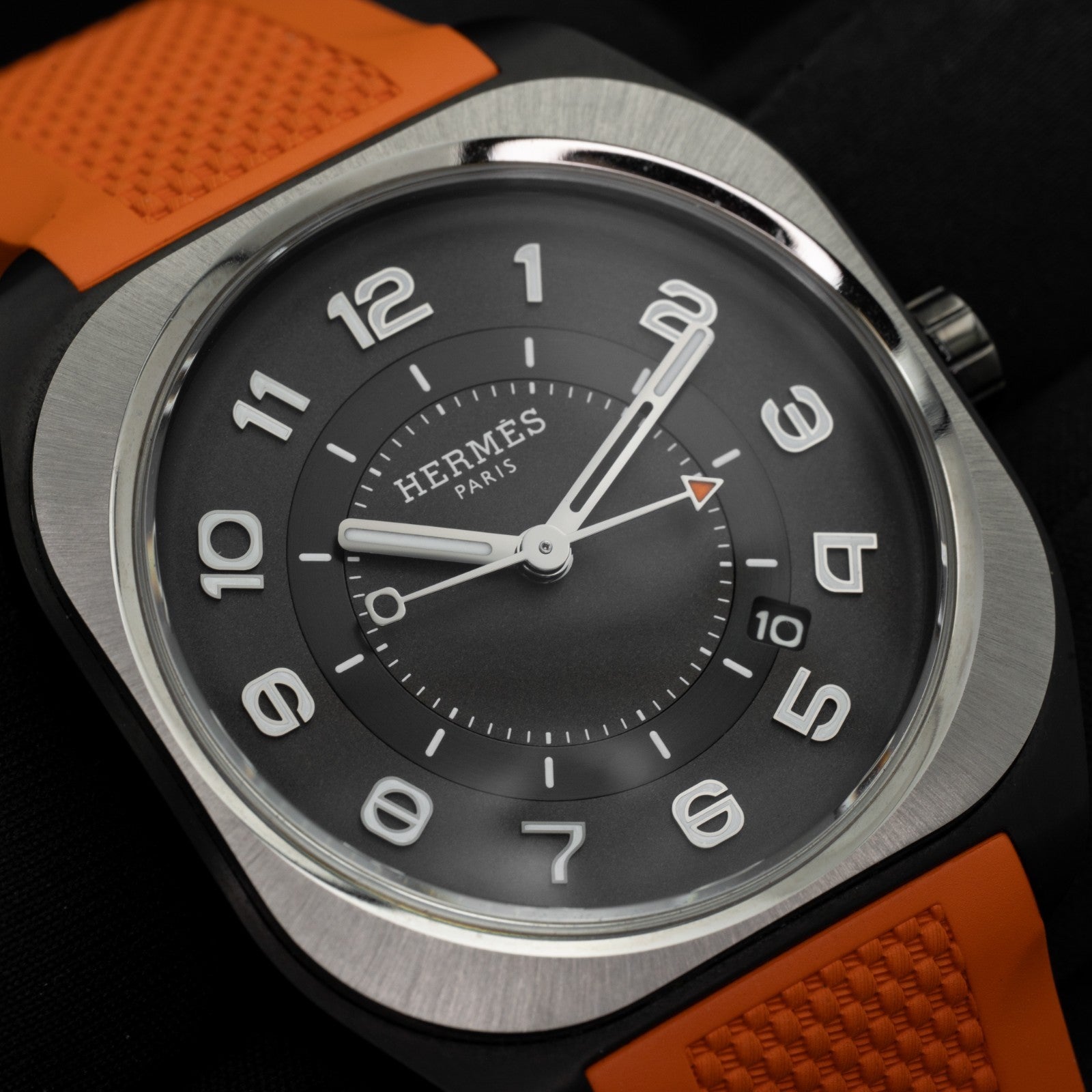 Hermes H08 Orange H08 | Box & Papers - Rocky Mountain Watches
