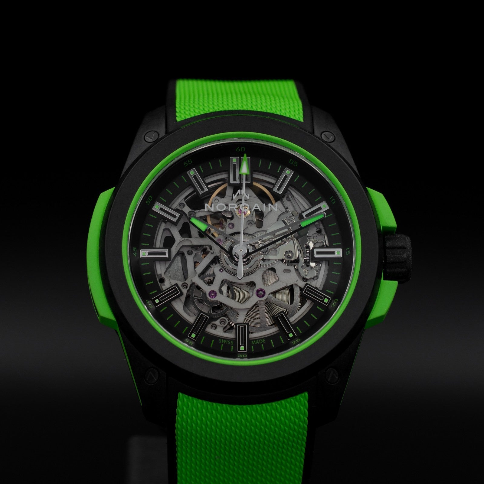 Norqain Wild One Skeleton | “Gecko” | NNQ3000QBE2AS/B014 - Rocky