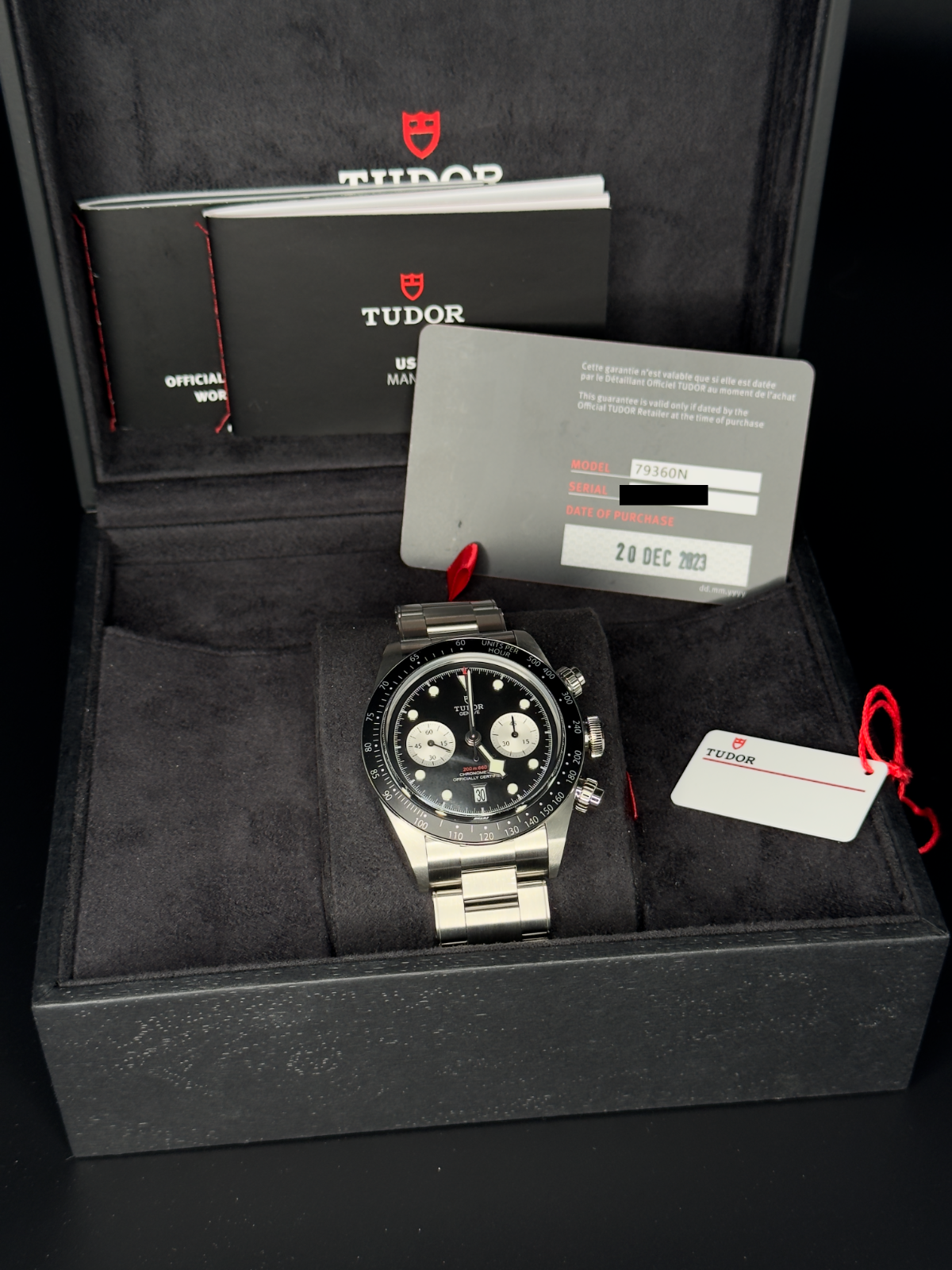 Tudor Black Bay Chrono | Ref. M79360N-0001 | Reverse Panda