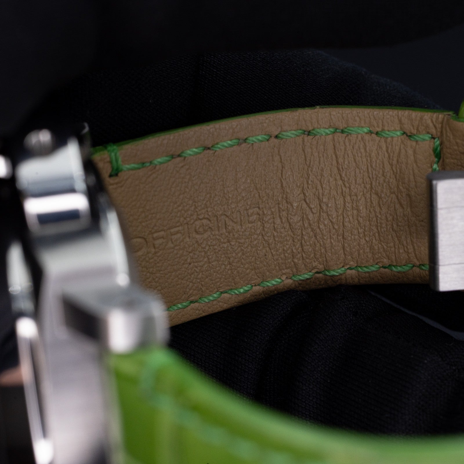 Panerai Luminor GMT | Ref. PAM00244 | Green OEM Strap | Box