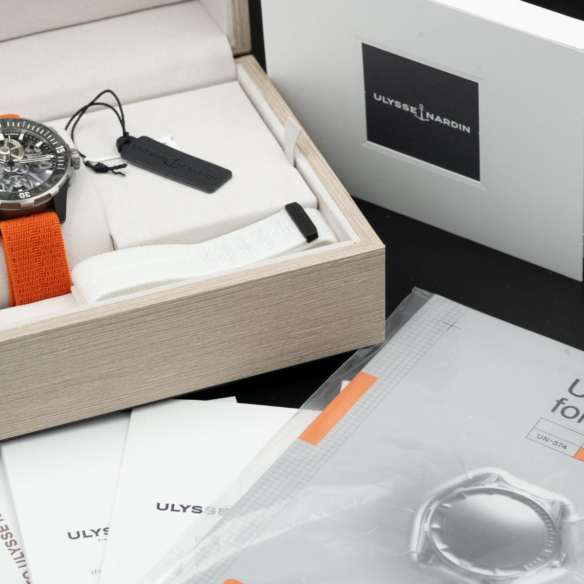 Ulysse Nardin Diver Air 44mm | 37431702A/0A | Openworked | Brand New18