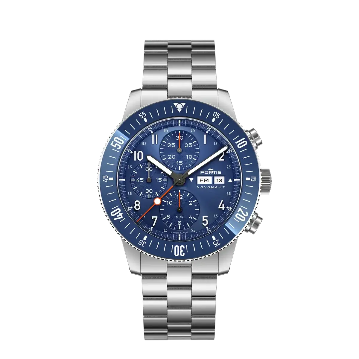 Fortis | Novonaut N-42 "Cobalt Blue" | F2040012