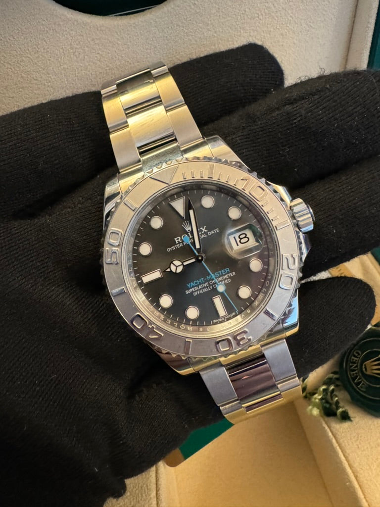 Rolex Yachtmaster 116622 Rhodium Dial