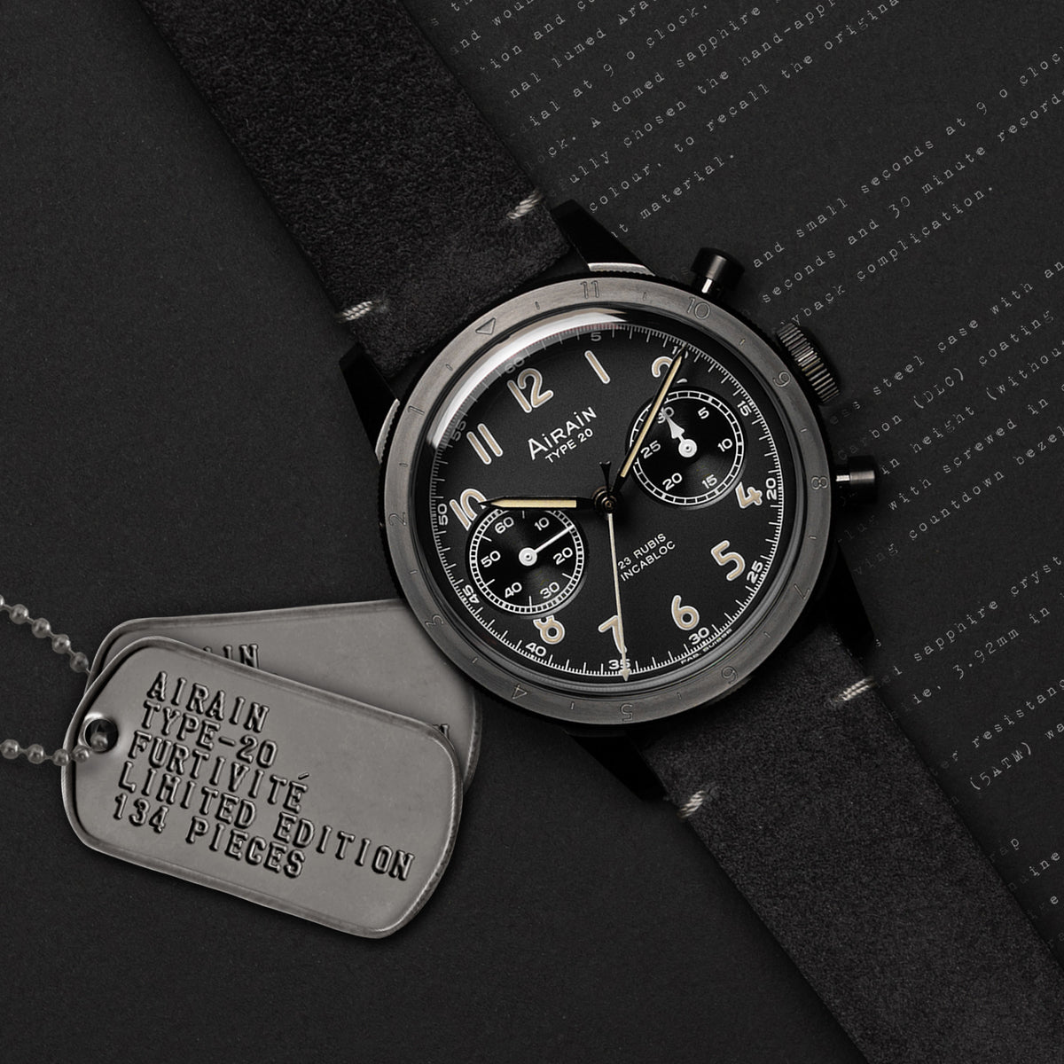 Airain Type 20 Limited Edition - Furtivité - Ref 421.889