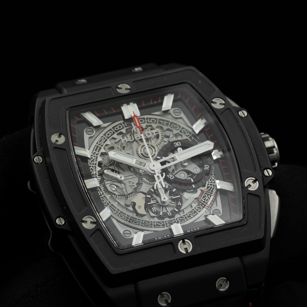 Hublot Spirit of Big Bang Black Magic| Ref. 601.CI.0173.RX | Skeleton Dial