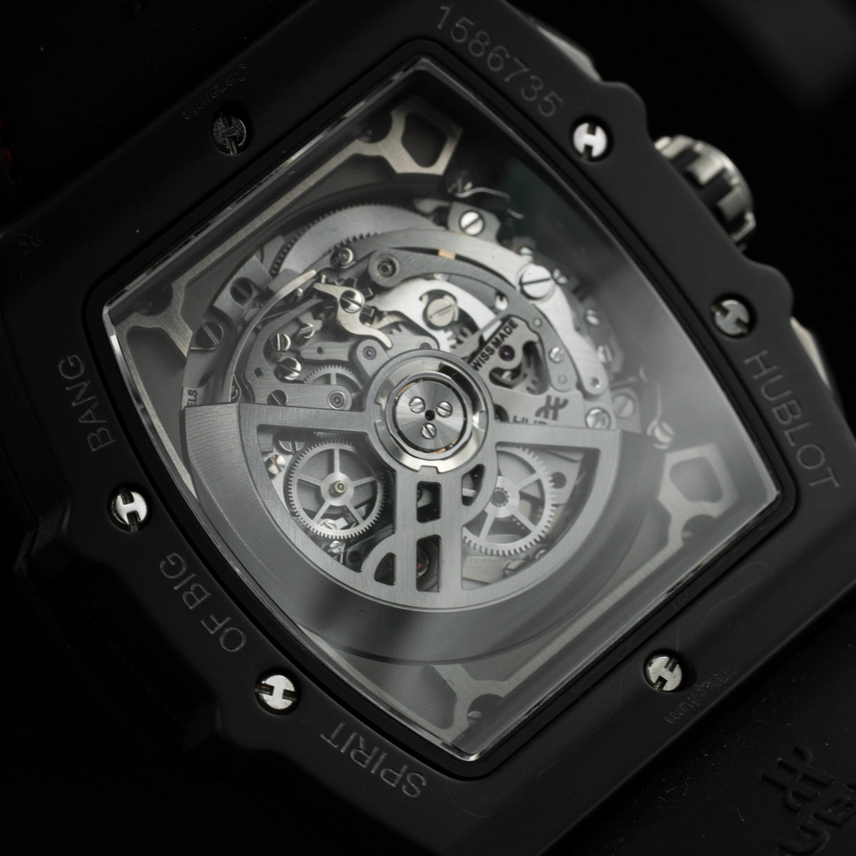 Hublot Spirit of Big Bang Black Magic| Ref. 601.CI.0173.RX | Skeleton Dial
