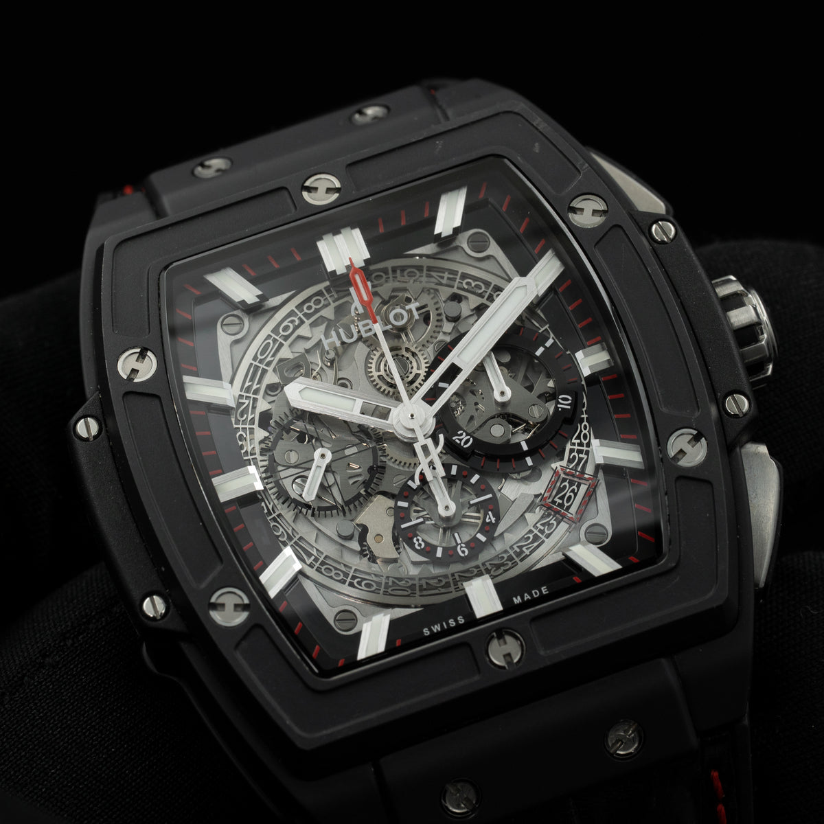 Hublot Spirit of Big Bang Black Magic| Ref. 601.CI.0173.RX | Skeleton Dial