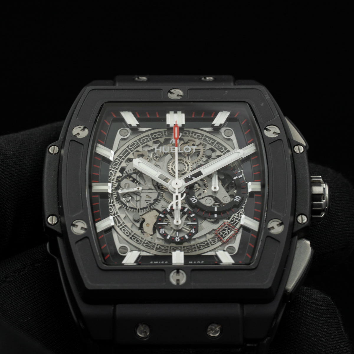 Hublot Spirit of Big Bang Black Magic| Ref. 601.CI.0173.RX | Skeleton Dial