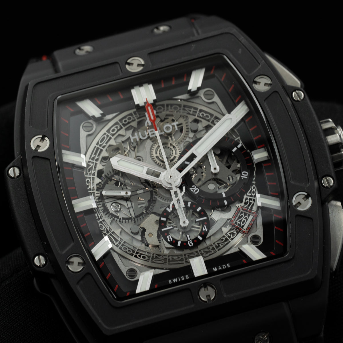 Hublot Spirit of Big Bang Black Magic| Ref. 601.CI.0173.RX | Skeleton Dial