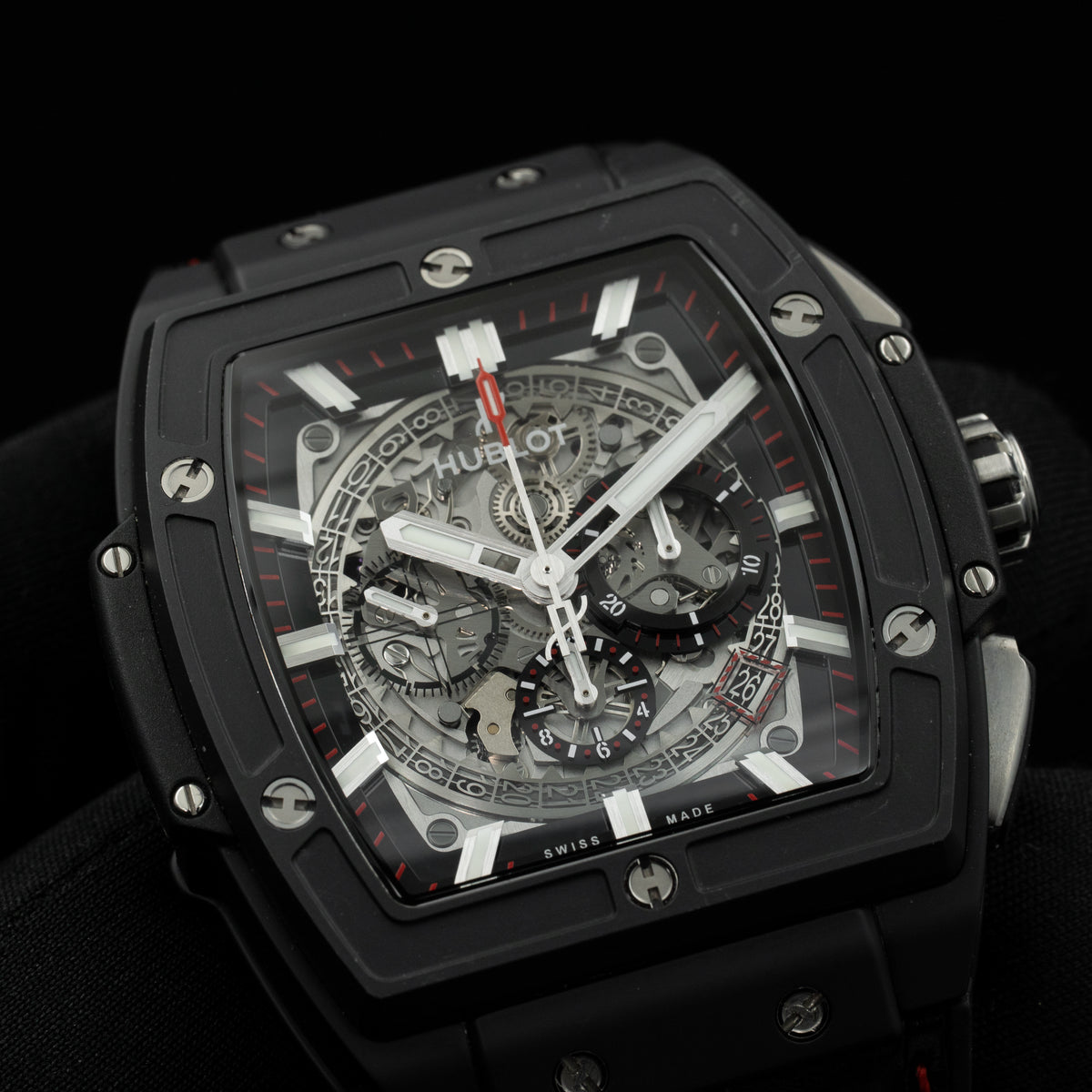 Hublot Spirit of Big Bang Black Magic| Ref. 601.CI.0173.RX | Skeleton Dial