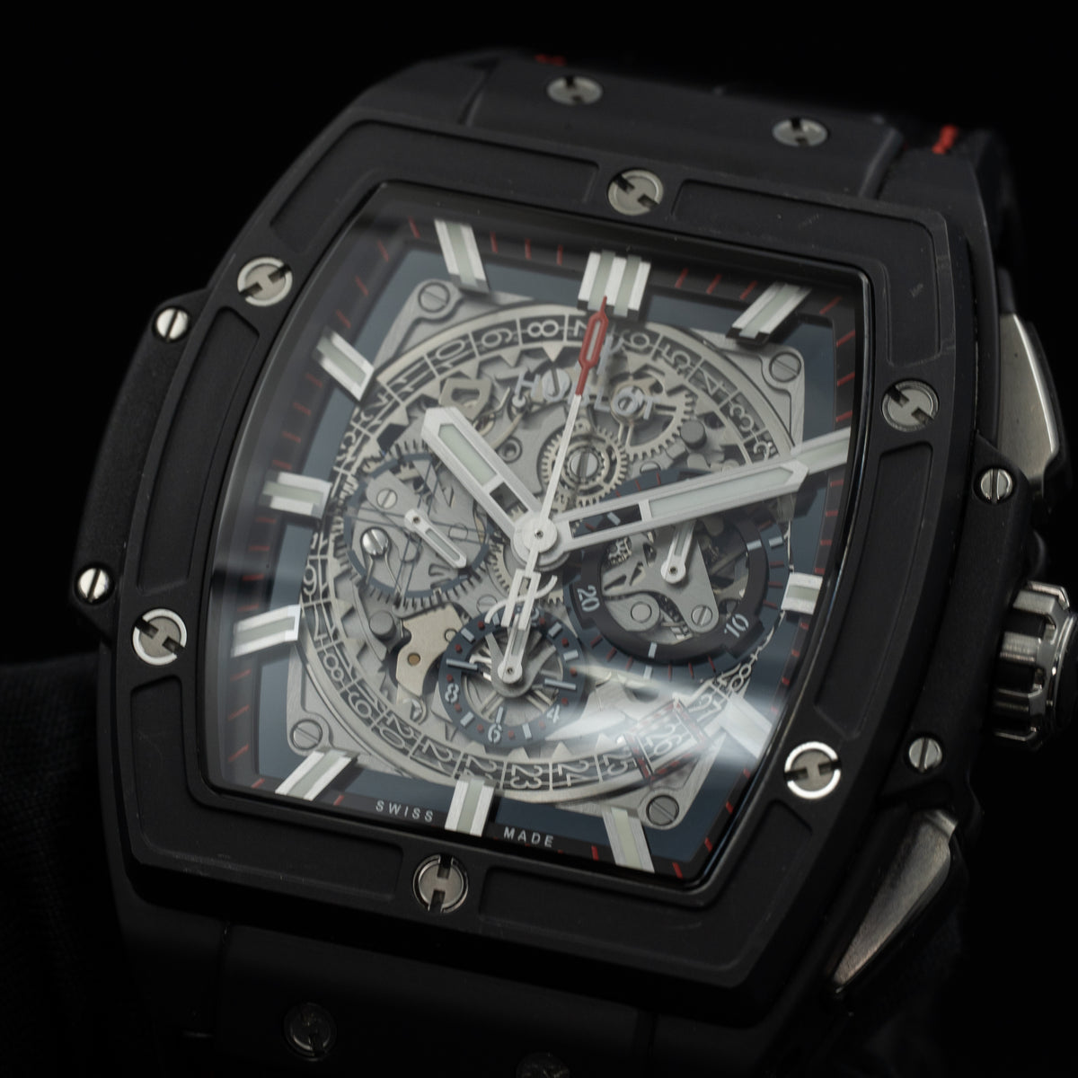 Hublot Spirit of Big Bang Black Magic| Ref. 601.CI.0173.RX | Skeleton Dial