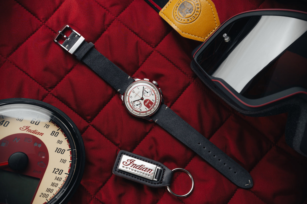 Lebois & Co Heritage Chronograph Indian Motorcycle - Ref. 324.417