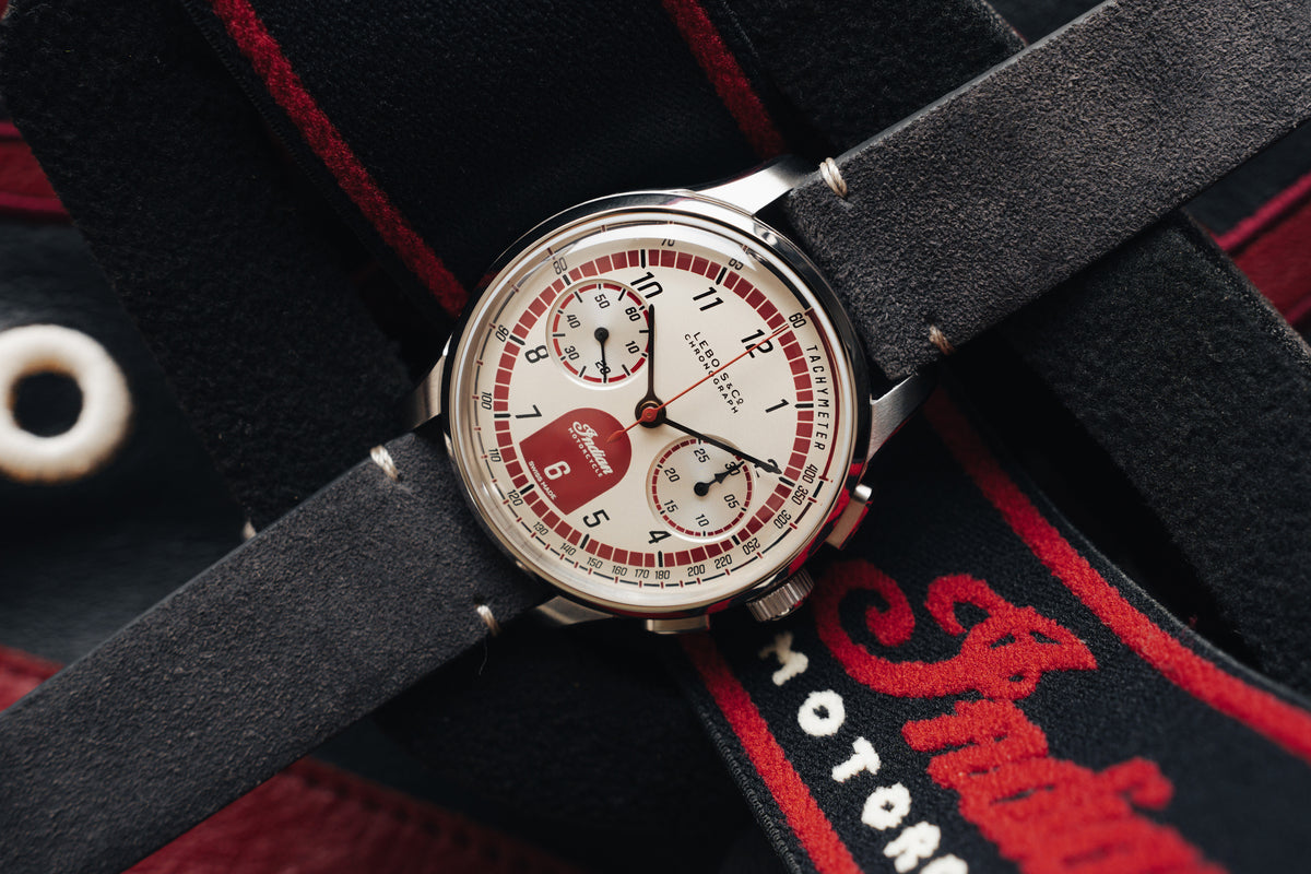 Lebois & Co Heritage Chronograph Indian Motorcycle - Ref. 324.417