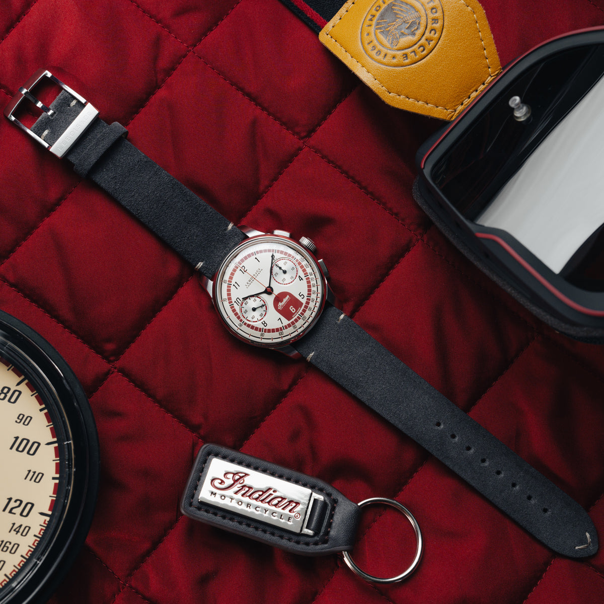 Lebois & Co Heritage Chronograph Indian Motorcycle - Ref. 324.417