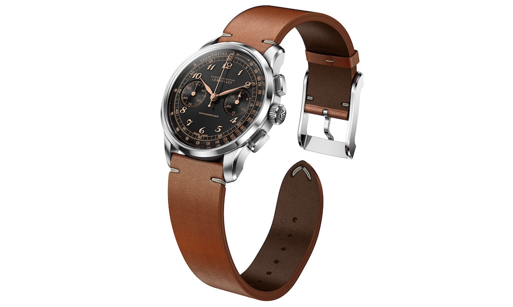 Lebois & Co Heritage Script Chronograph - Ref. 324.406