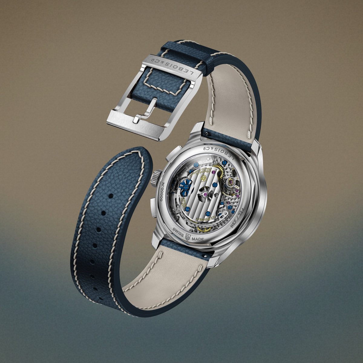 Lebois & Co Heritage Chronograph Linéaire - Ref. 324.525