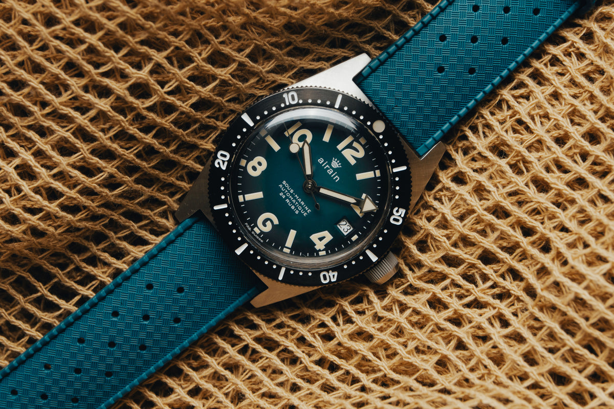 Airain  Sous-Marine Limited Edition - Ocean Green Ref 524.481