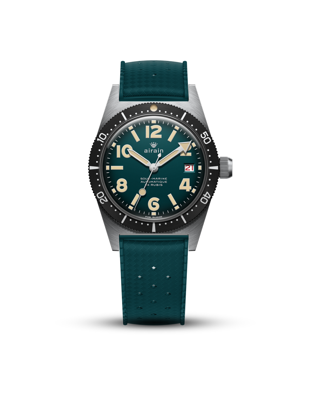 Airain  Sous-Marine Limited Edition - Ocean Green Ref 524.481