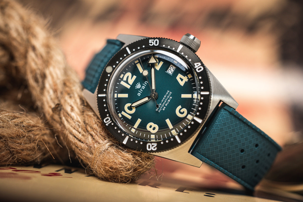 Airain  Sous-Marine Limited Edition - Ocean Green Ref 524.481