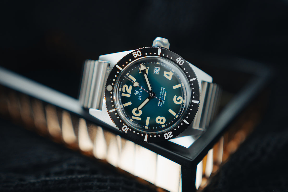 Airain  Sous-Marine Limited Edition - Ocean Green Ref 524.481