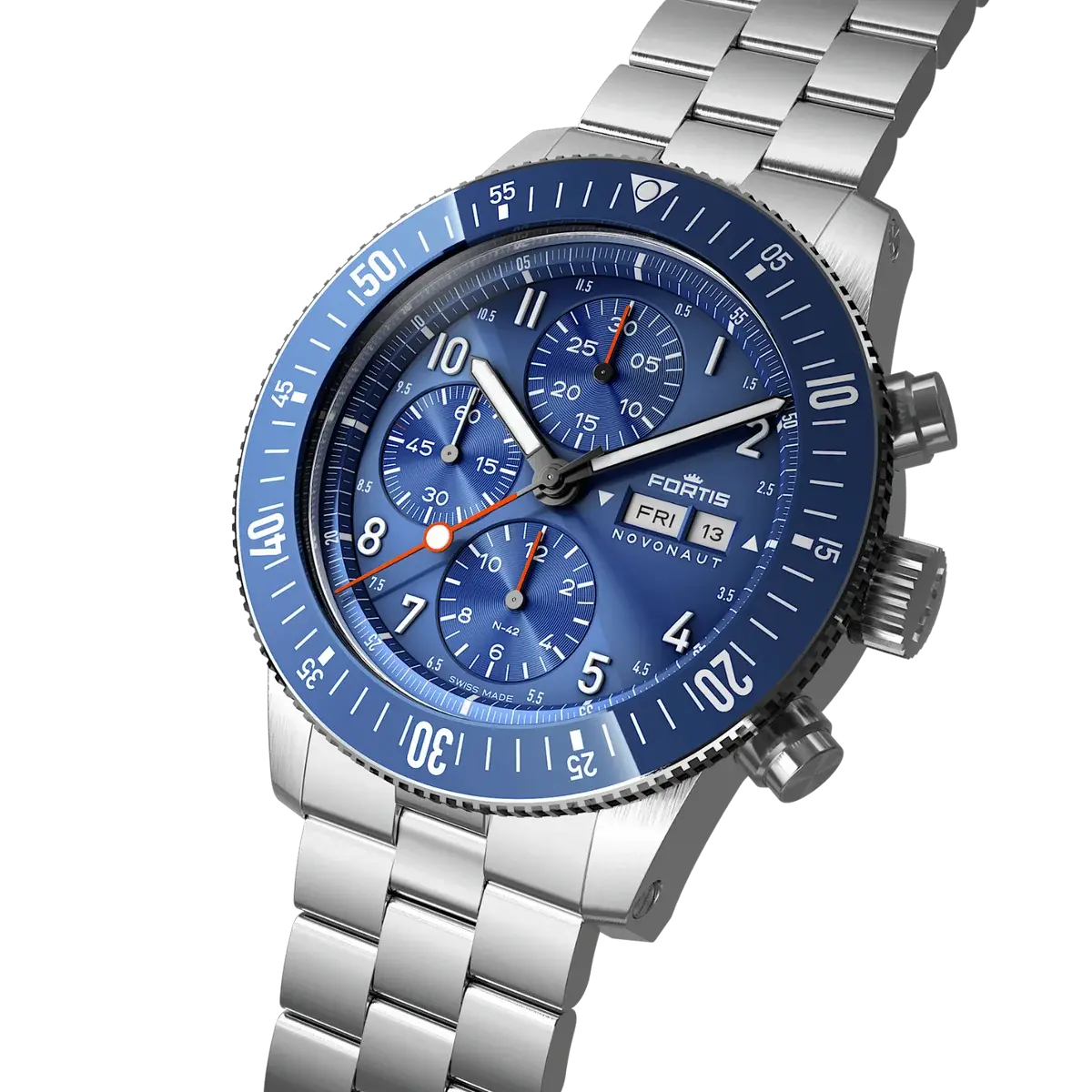 Fortis | Novonaut N-42 "Cobalt Blue" | F2040012