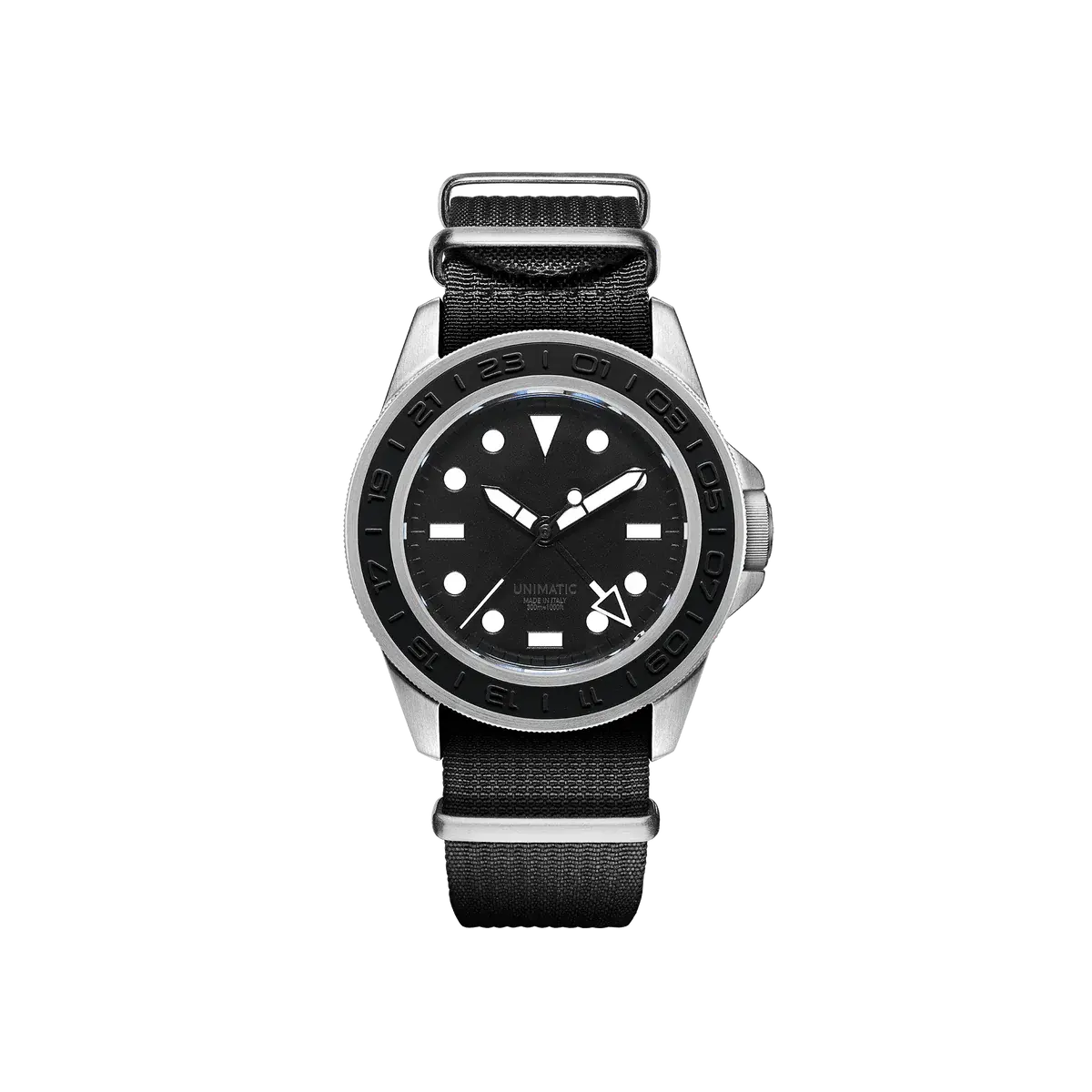 Unimatic | Modello Uno Limited Edition (Black) | UWK-U1-GMT-AEB