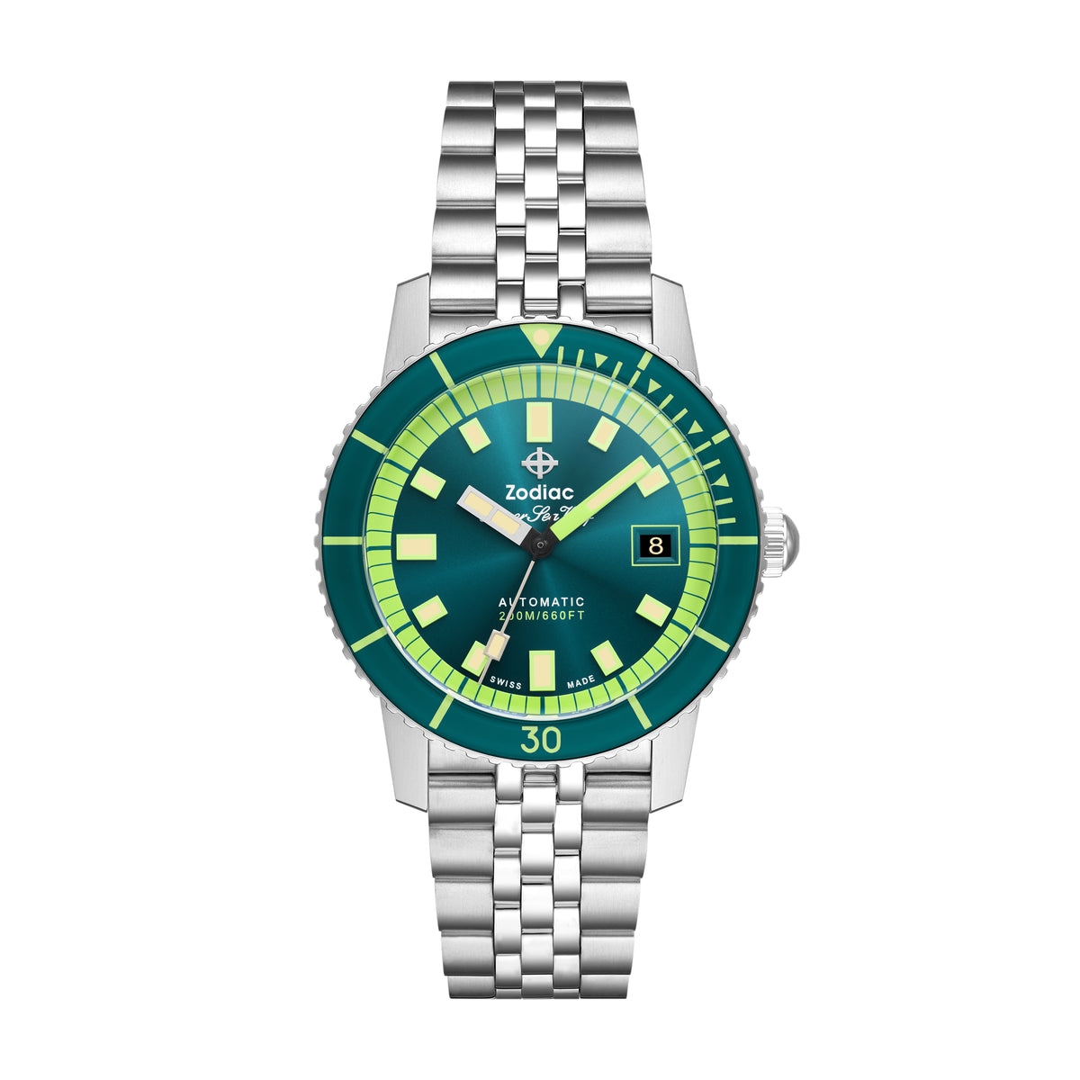 Zodiac Super Sea Wolf Compression Diver II | Ref. ZO9310 | "Pineapple"