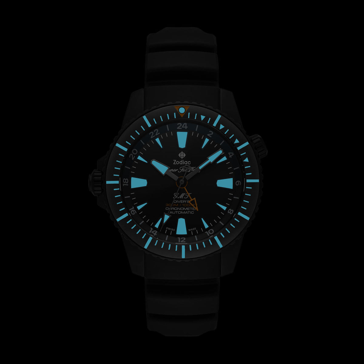 Zodiac Super Sea Wolf Pro-Diver GMT | Ref. ZO3557