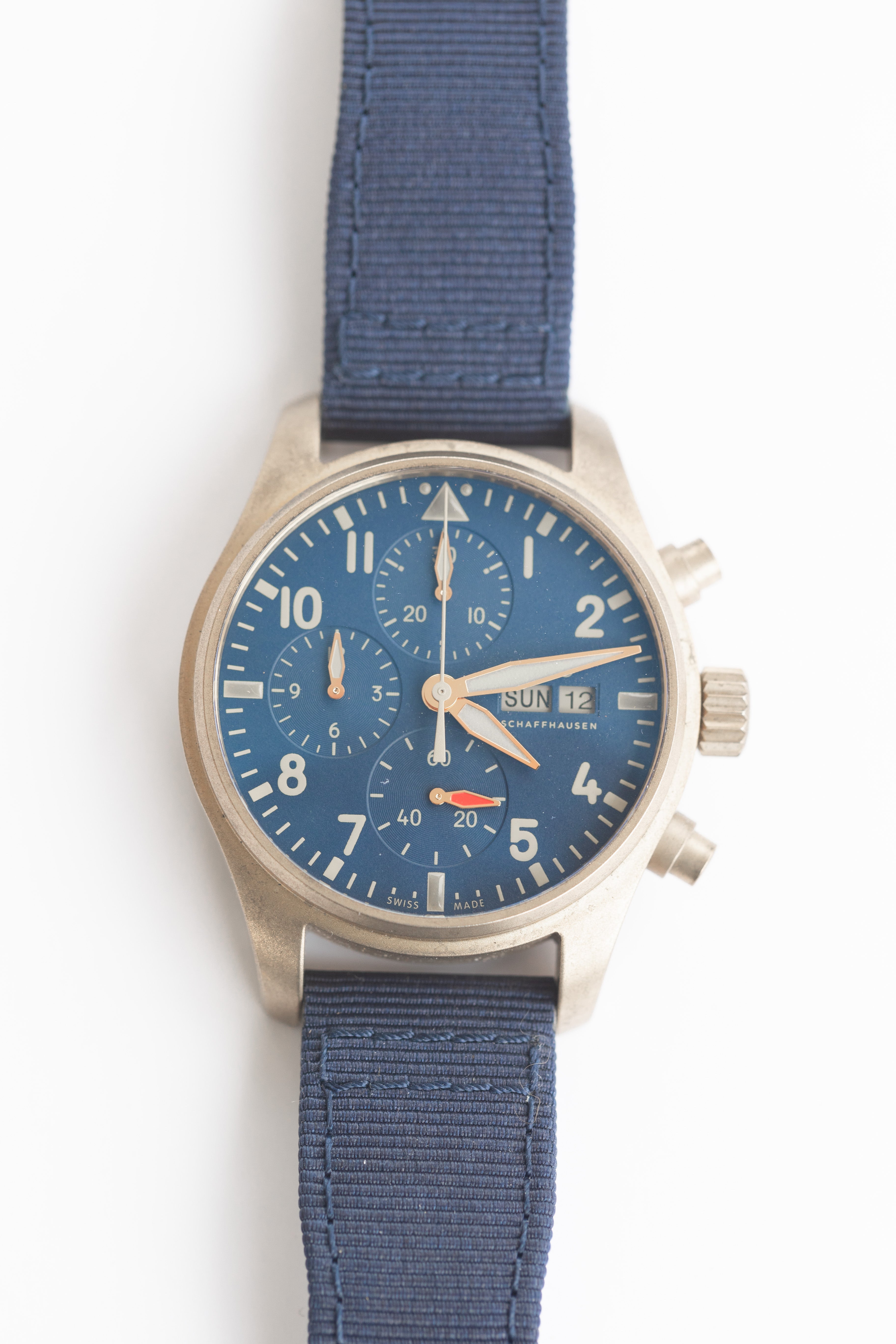 IWC Pilots Chronograph IW388109 Bronze Rocky Mountain Watches