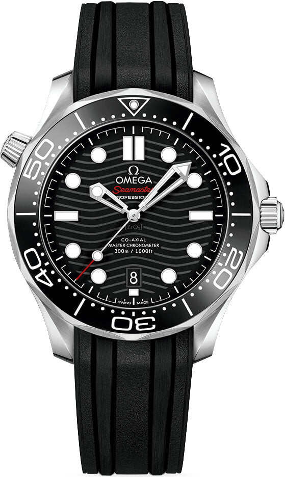Omega seamaster professional 300m black outlet